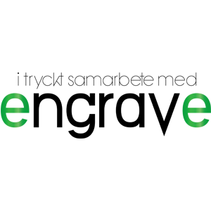 BIlden visar I Tryckt Samarbete Med Engrave logotyp transparent